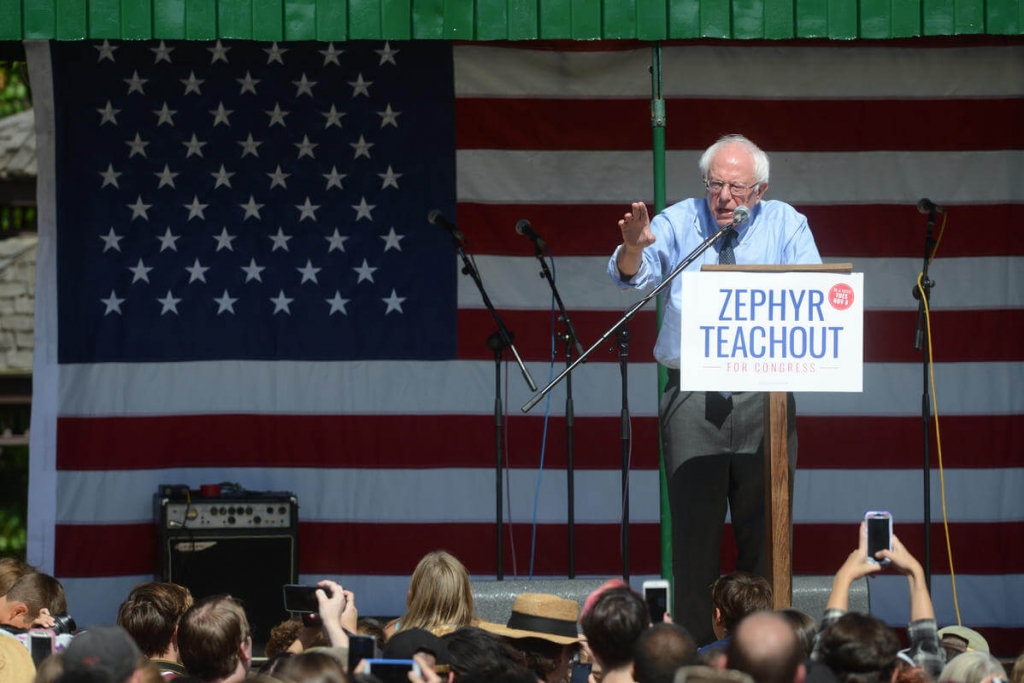 Bernie Sanders and Elizabeth Warren headed to Ohio to campaign for Hillary Clinton