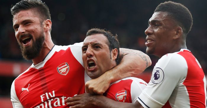 Santi Cazorla Nets late winner from penalty spot