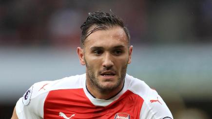 Arsenal's Lucas Perez had a quiet debut