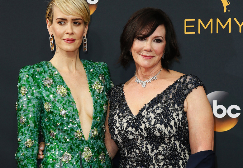 This is Sarah Paulson's mystery date to the Emmys!