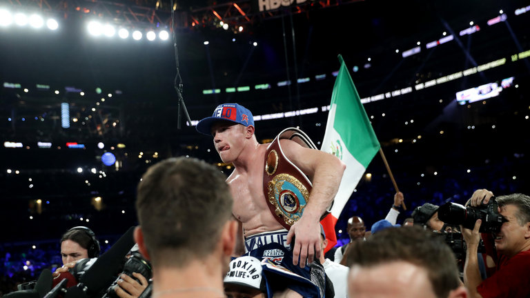 Saul Alvarez is the new WBO world super-welterweight champion