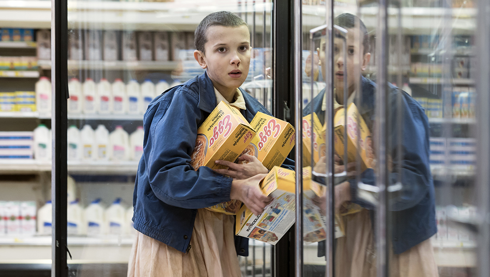 Science-fiction thriller'Stranger Things is one of Netflix's biggest hit shows