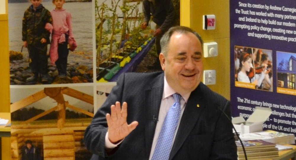 First Minister of Scotland Alex Salmond