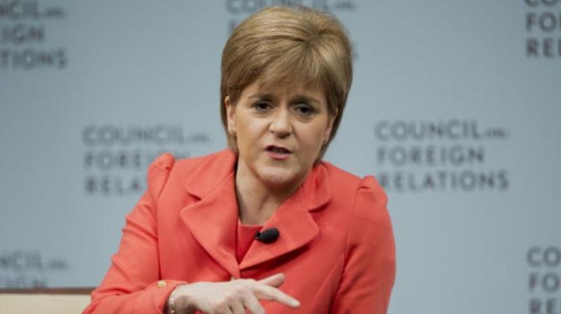 Scottish National Party leader Nicola Sturgeon