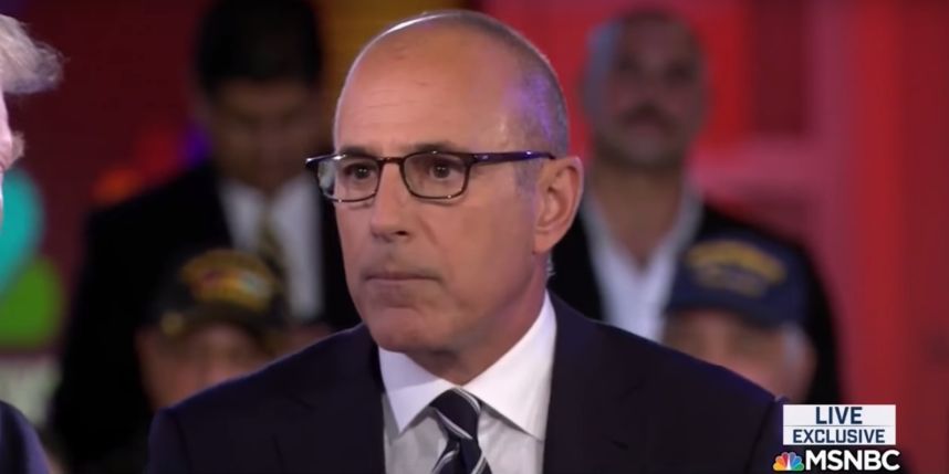 39;Today&#39 show's Matt Lauer is getting dragged for his interview with Trump