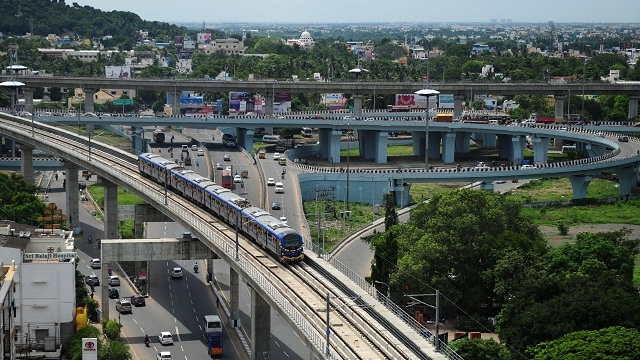 Second stretch of Chennai Metro inaugurated by Jayalalithaa