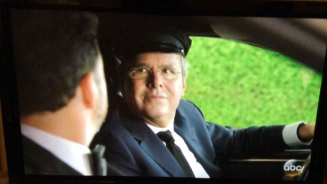 Limo Driving Jeb Bush Makes Surprise Emmy Cameo