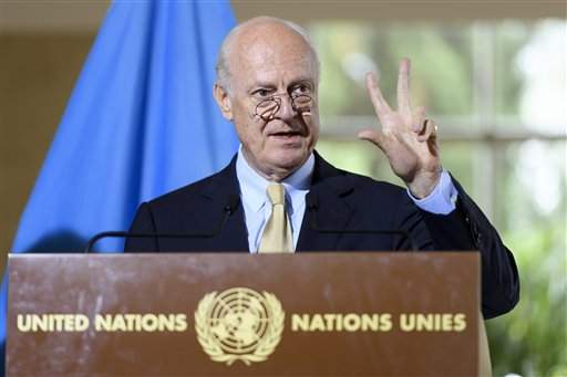 UN has 'problem' getting aid to Syria: lack of government OK