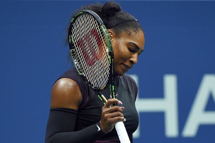 Serena Williams crashes out of US Open AND loses world number one ranking