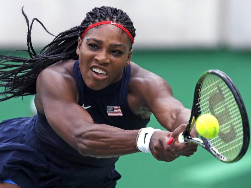 Serena Williams... chasing Steffi Graf's record of 186 weeks at the top