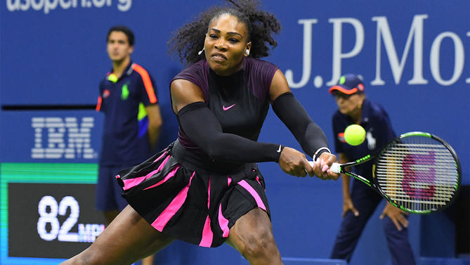 Serena Williams cruised to victory in her second-round match at the U.S. Open.                     USATSI