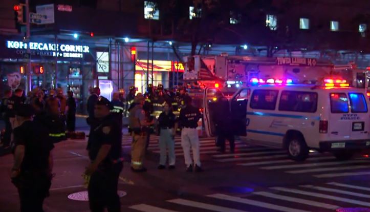 New York explosion leaves dozens injured