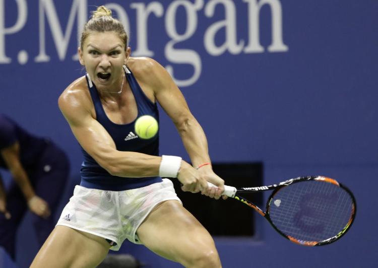 Simona Halep countered in the second set but couldn't handle Serena in the third