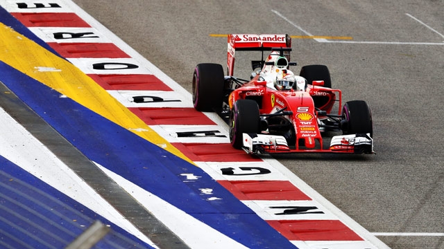 Singapore GP Late response from Ferrari pushes Vettel to the back of the grid