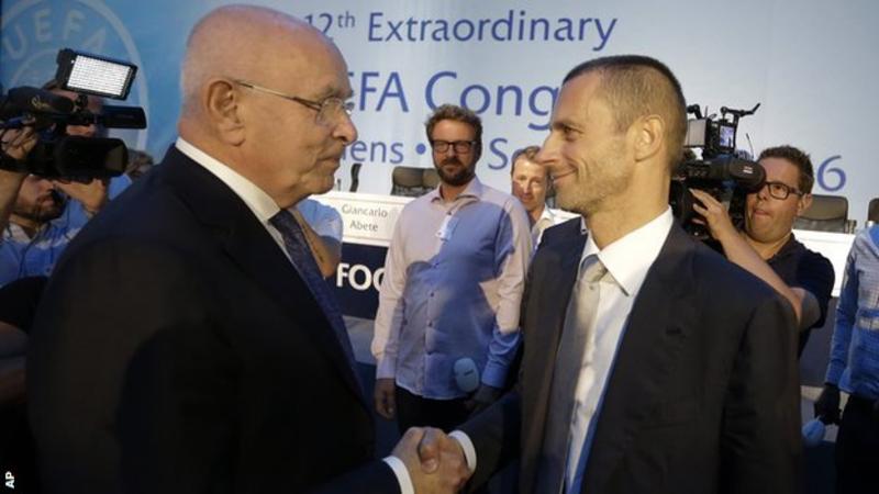 Aleksander Čeferin elected as the new UEFA President