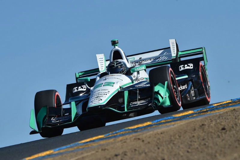 Points leader Pagenaud takes pole at Sonoma