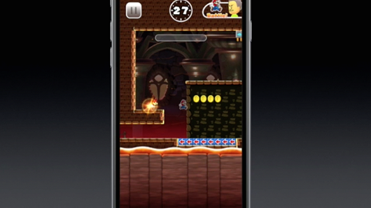 Mario from Nintendo is new to the App Store