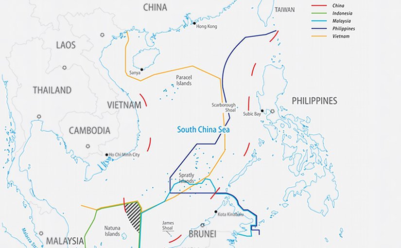 South China Sea Claims. Source FPRI