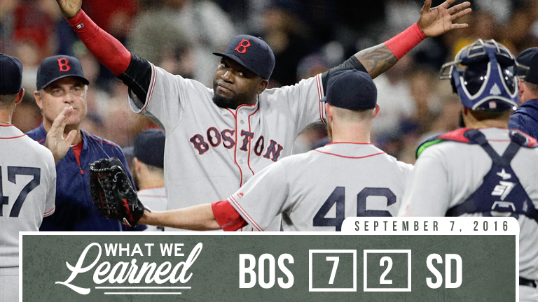 039;What we learned&#039: Red Sox’ 7-2 win over the Padres