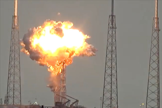 Falcon 9's explosive accident is still under investigation