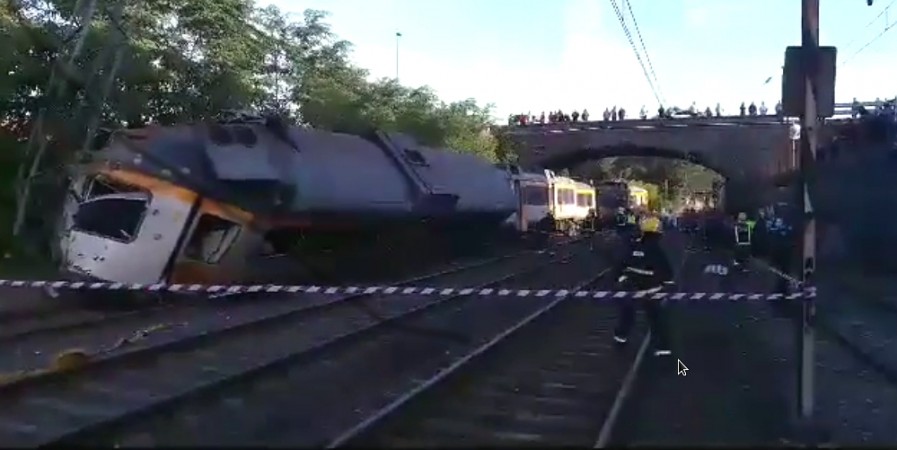 Spain train derailment