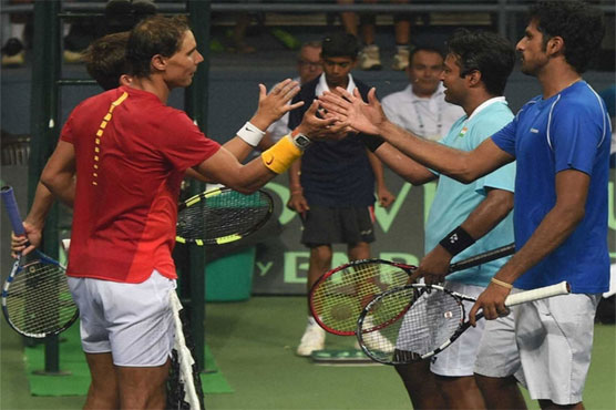 Spain capped their return to the Davis Cup World Group by completing a 5-0 whitewash against India