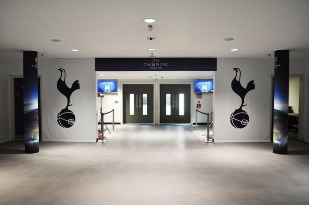 Images taken from the Official Tottenham Hotspur account @SpursOfficial The inside and outside of the tunnel as well as our dugout area! Who's excited for tonight