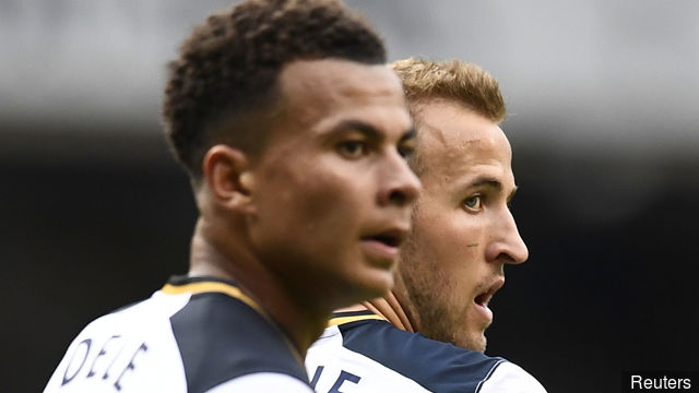 Tottenham's Harry Kane and Dele Alli