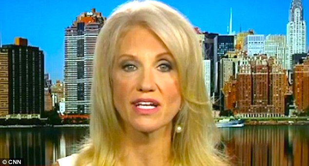 Donald Trump campaign manager Kellyanne Conway says the GOP candidate would'make sure North Korea would never use a nuclear weapon but wouldn't say how. She appeared on CNN and on CBS Friday