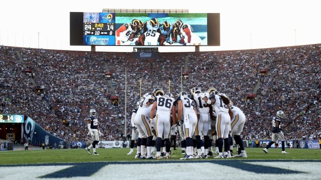 LA Rams at Los Angeles Coliseum