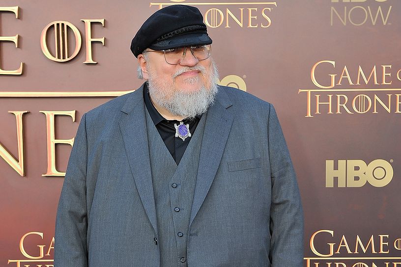 SAN FRANCISCO CA- MARCH 23 George R.R. Martin Writer  Co-Executive Producer attends HBO's'Game Of Thrones Season 5 San Fr