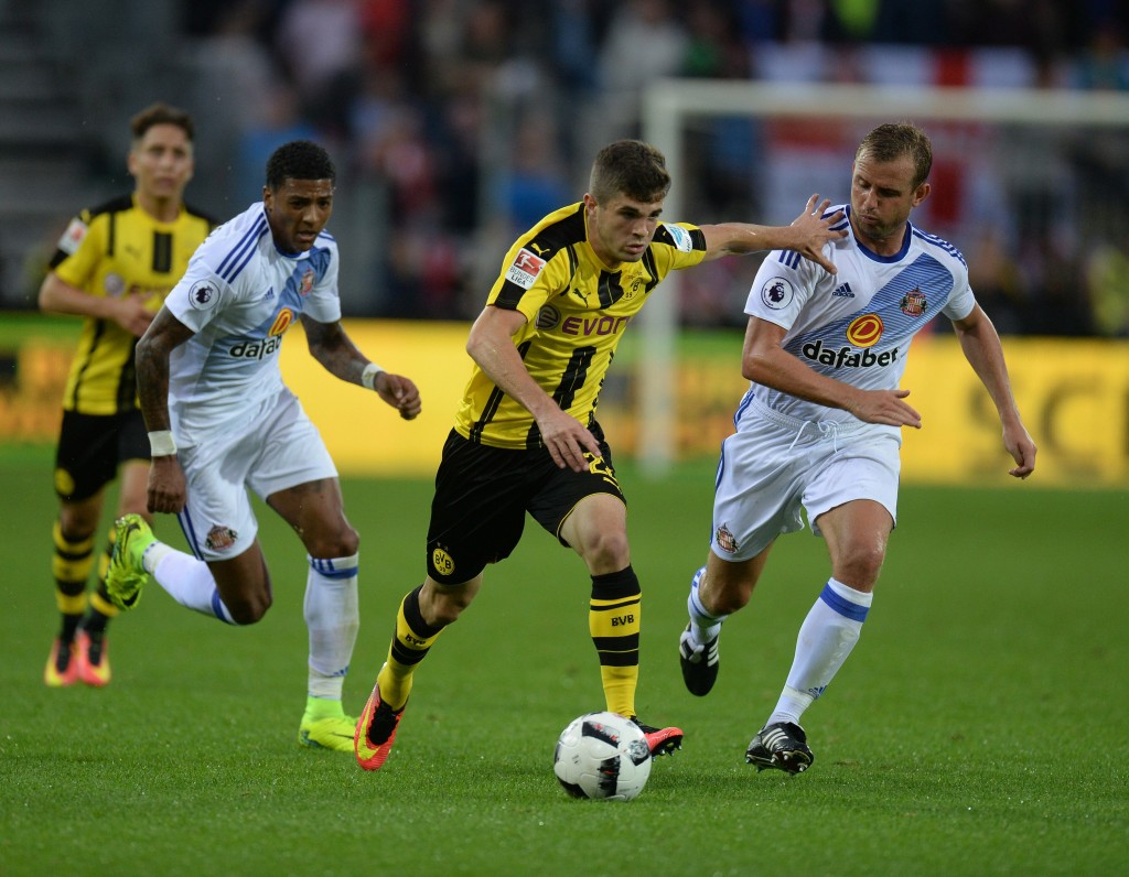 Christian Pulisic of Dortmund