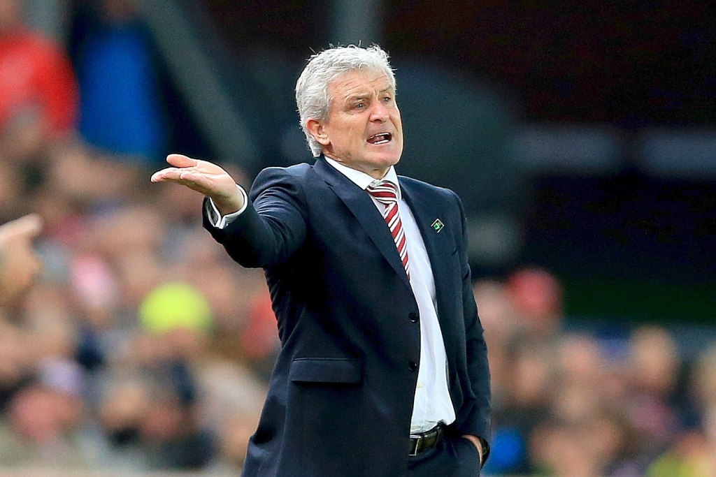 Stoke have picked up only a single point from their opening five games of the season under Hughes Nigel French  PA