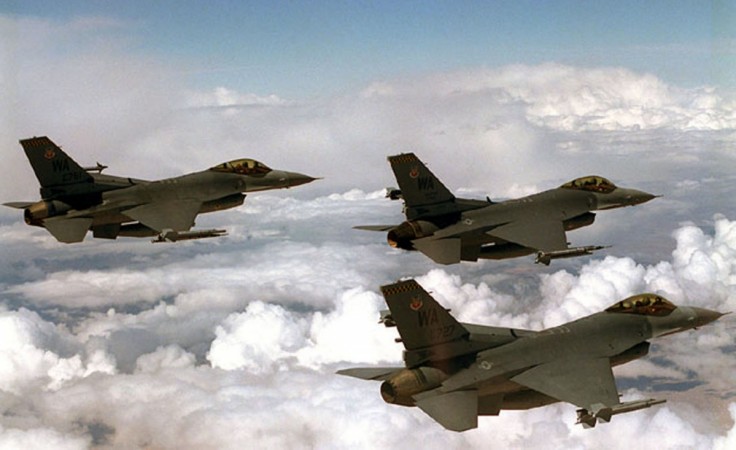 F-16 fighter jets