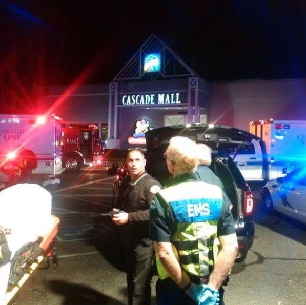 Manhunt on for killer after Burlington mall shooting leaves five dead