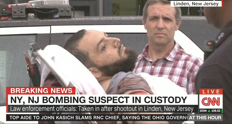 Terror suspect Ahmad Khan Rahami in custody after shootout with police