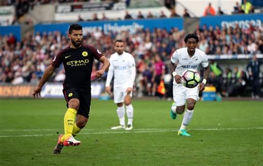 Swansea vs. Manchester City: Starting Lineups & TV Information