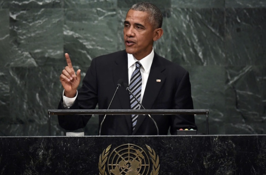 President Obama Makes Final Speech As Commander-In-Chief To United Nations