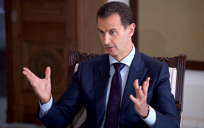 Syria's President Bashar al-Assad. Image AAP