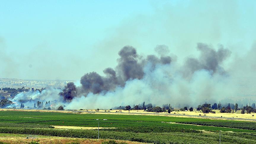 Israel strikes positions in Syrian Golan Heights Army