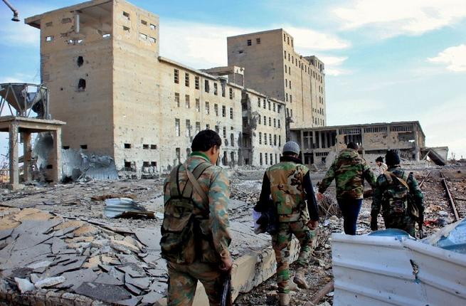 Syrian forces have been on the offensive against jihadist groups in Aleppo and Deir Ezzor