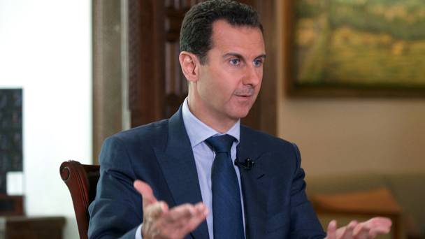 Syrian president Bashar Assad said US air strikes on Syrian troops were