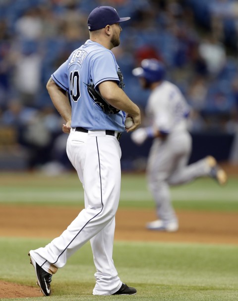 Former UK, CovCath star Luke Maile hits his third HR for Rays