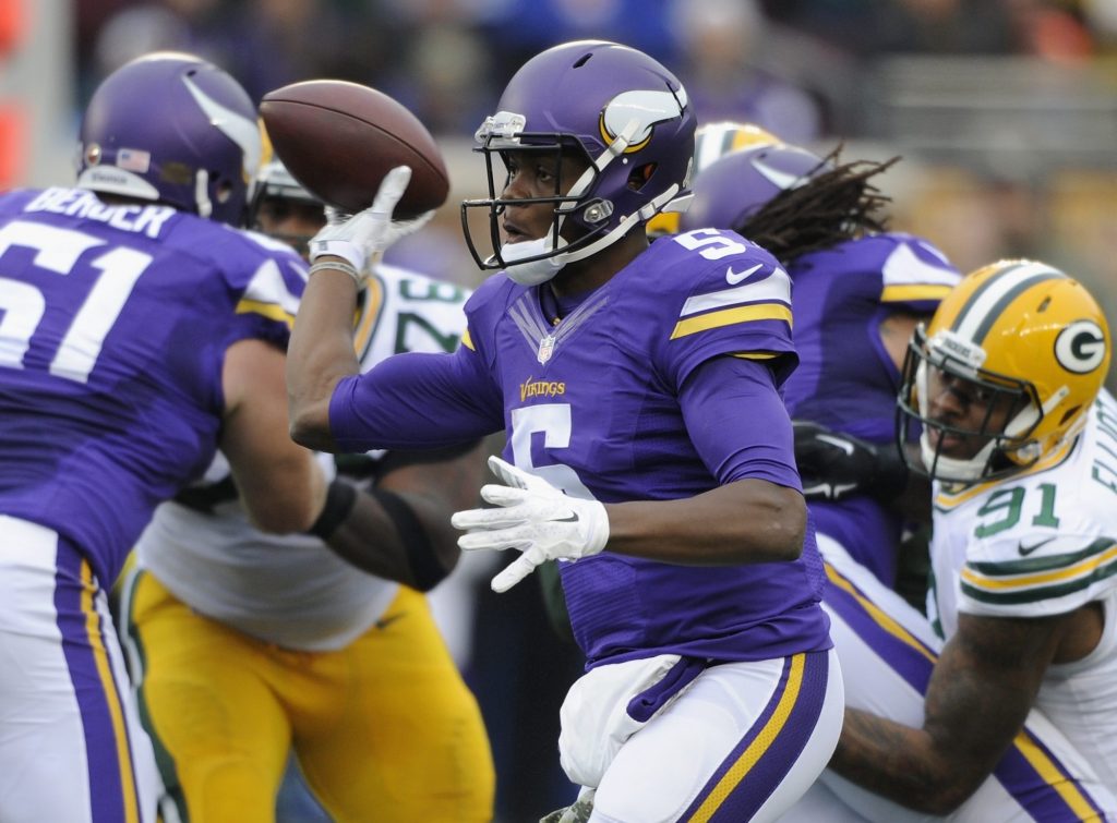 Teddy Bridgewater’s season-ending injury has put the Minnesota Vikings in a quarterback bind.			
		Getty Images