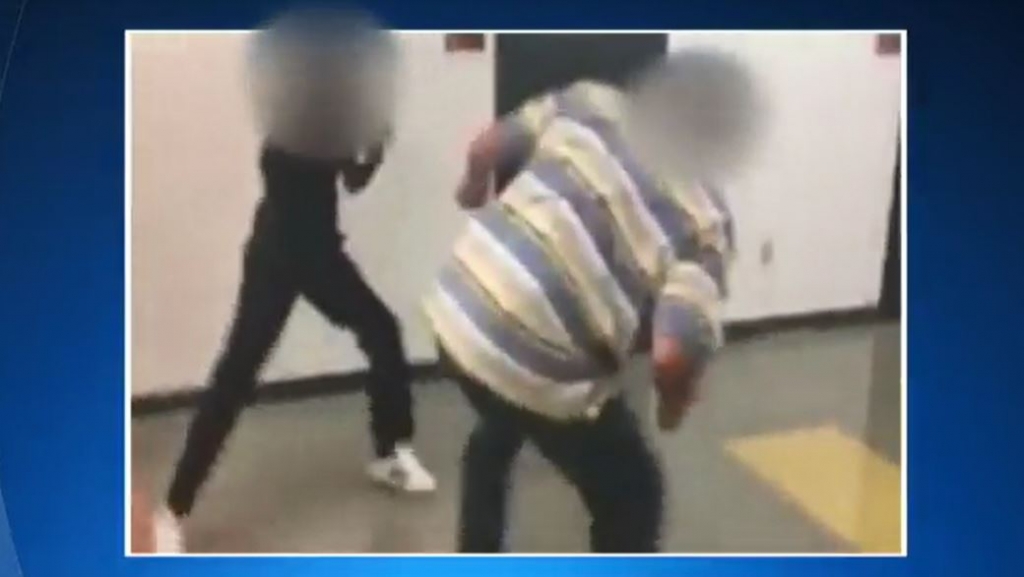 Teen Boy Charged in Caught on Cam Fight with Teacher