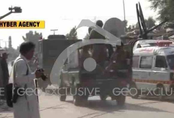 Suicide attack at Peshawar's Christian Colony four gunmen one civilian killed