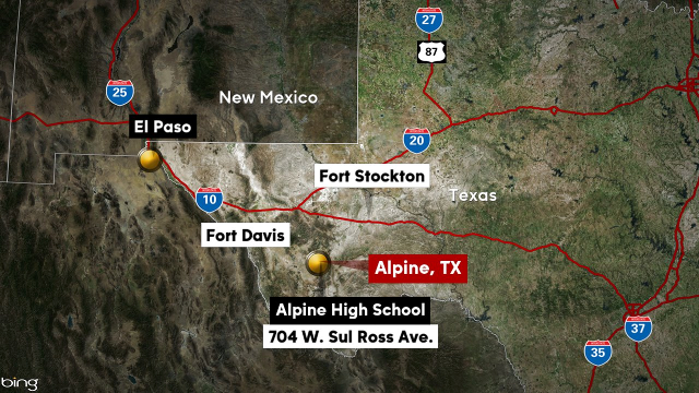 Alpine High School: Shooting in Texas injures victims and gunmen on loose