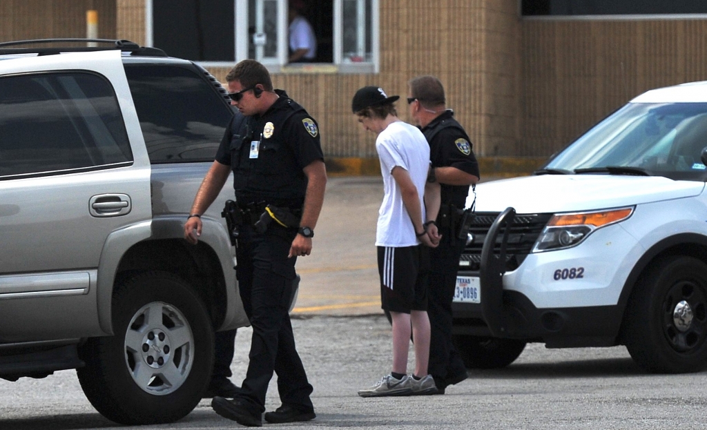 Christopher Walker  Times Record News
Wichita Falls police arrest Kody Austin Lott 20 on an unrelated charge Sunday afternoon in a shopping center located in the 4600 block of Southwest Parkway. While talking with detectives Lott later confessed to Frid