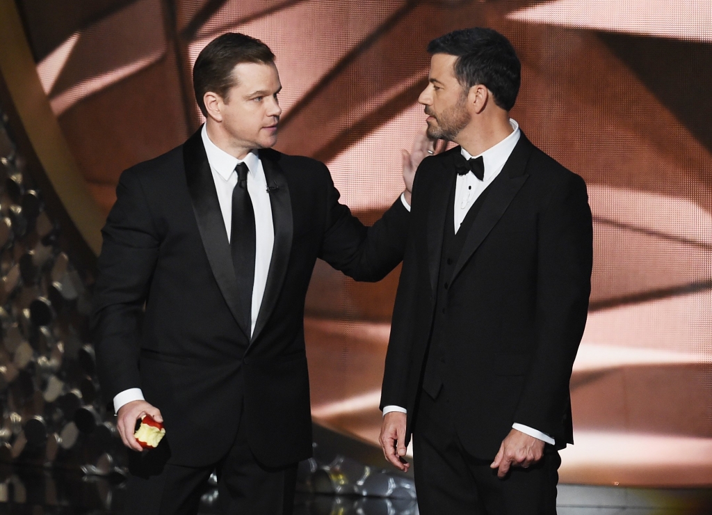 Matt Damon Jimmy Kimmel skit Emmys