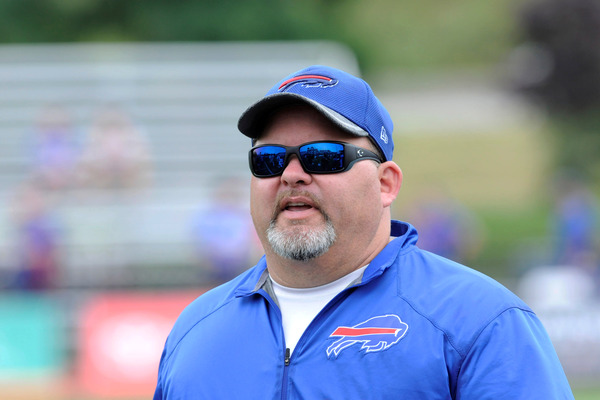 The Bills were reportedly a bit harsh with their timing in firing Greg Roman.		Mark Konezny-USA TODAY Sports